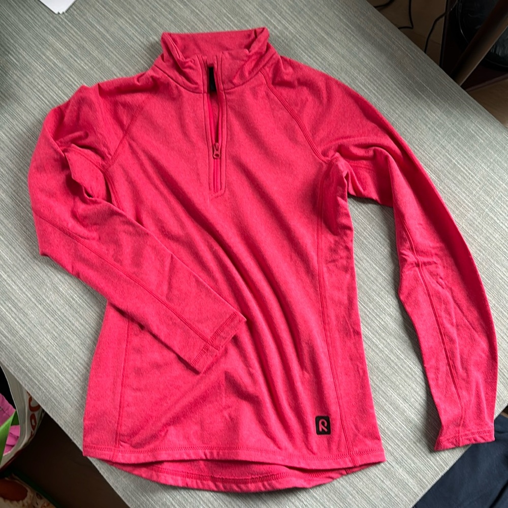 Never worn - Super soft pink fleece 12yrs - great for skiing mid-layer